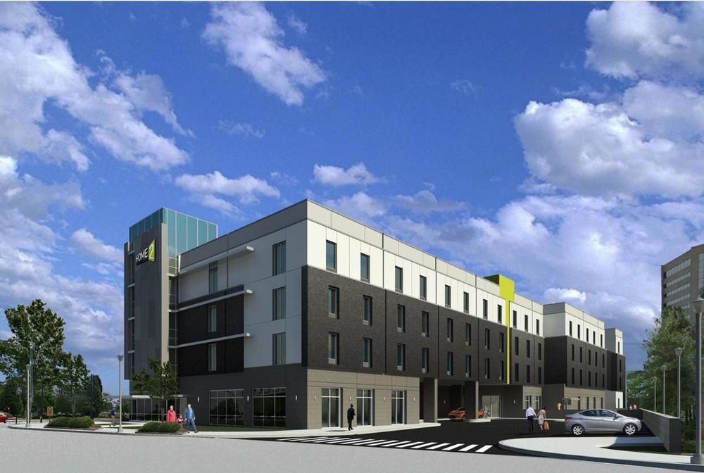 Home2 Suites By Hilton Greenville Downtown Екстериор снимка